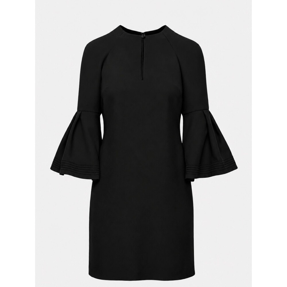 BANANA REPUBLIC - Black Bell Sleeve Shift dress Sz. 6 Petite